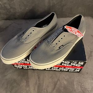 NIB Mens Vans Shoes, Gray, 13M